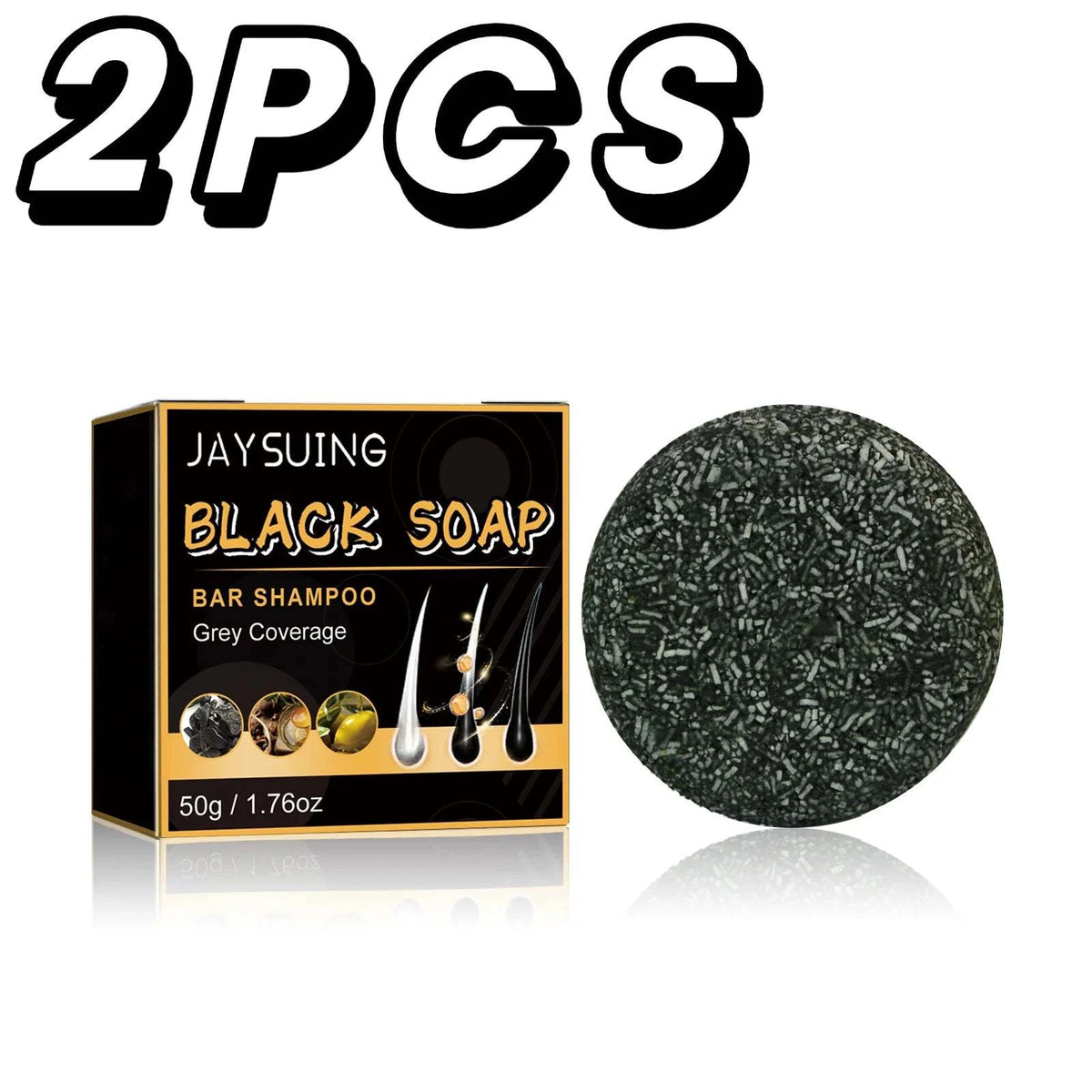 HOEGOA Oleuropein & Tea Tree Dandruff Removal Shampoo Bar