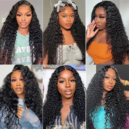 44 inch curly lace frontal wig