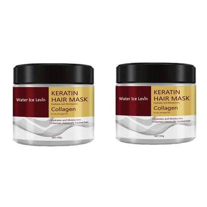 Collagen Keratin Hair Mask &amp; Dual Oil Control Moisturizer Conditioner