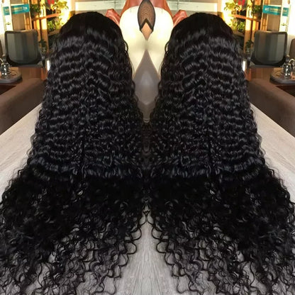 44 inch curly lace frontal wig