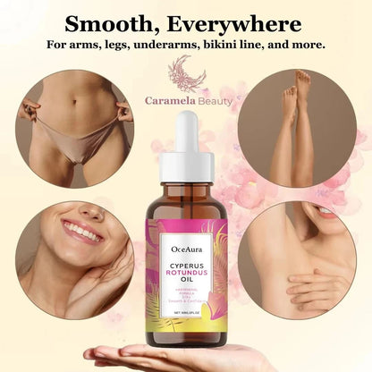 Cyperus Rotundus Oil for Hair Removal