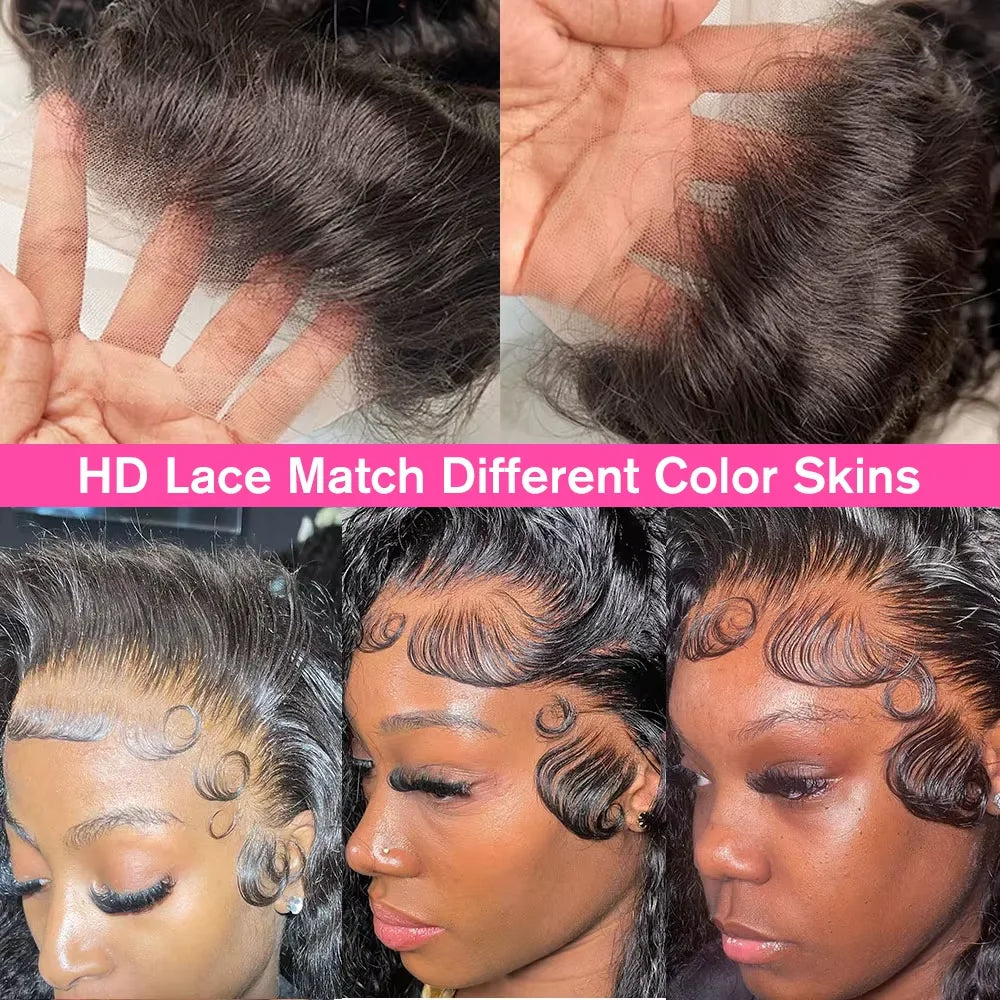 44 inch curly lace frontal wig