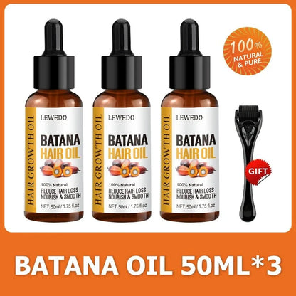 Lewedo Naturals Batana Oil Fast Hair Growth Oil for Men Women