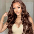  Chocolate Brown 4 Body Wave