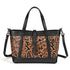 Hand-Carved Cowhide Crossbody Bag