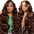 13x4 High-Definition Brown Lace Front Wig